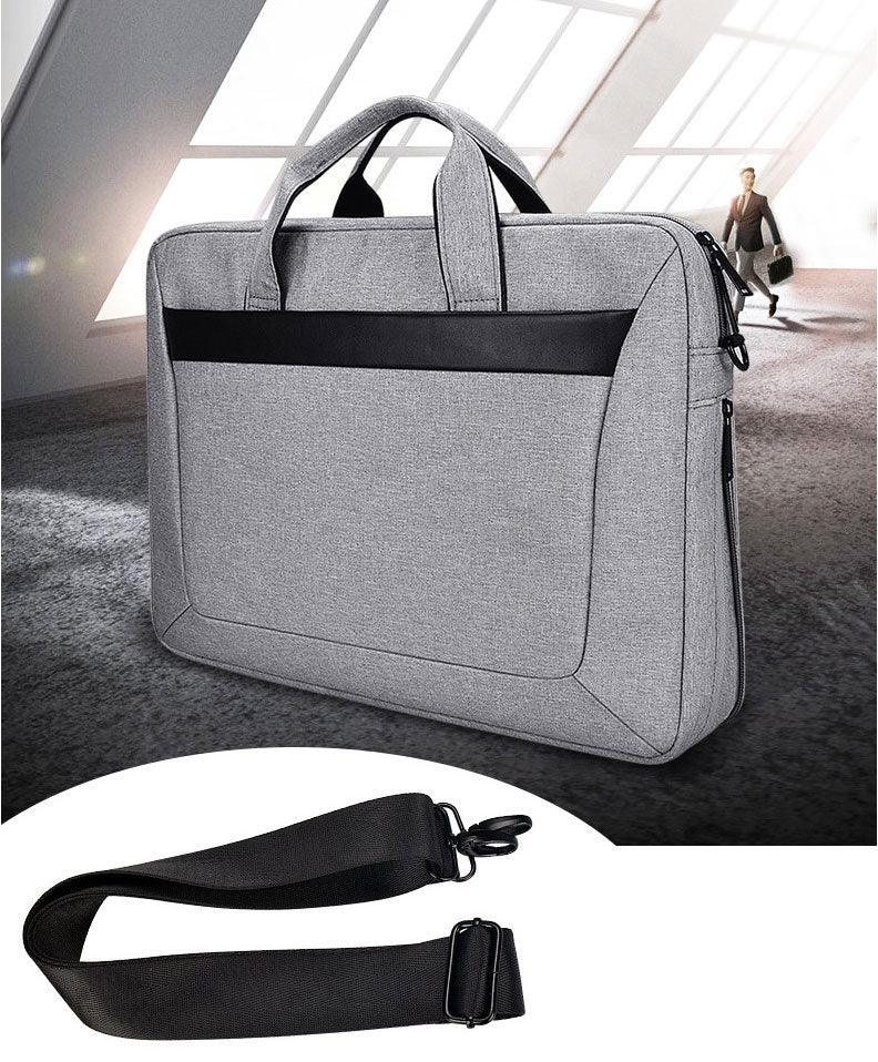 Executive 2 In 1 Laptop Shoulder Bag -Black - Obeezi.com