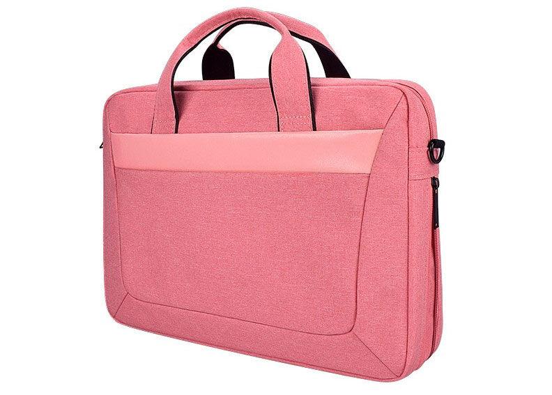 Executive 2 In 1 Laptop Shoulder Bag -Pink - Obeezi.com