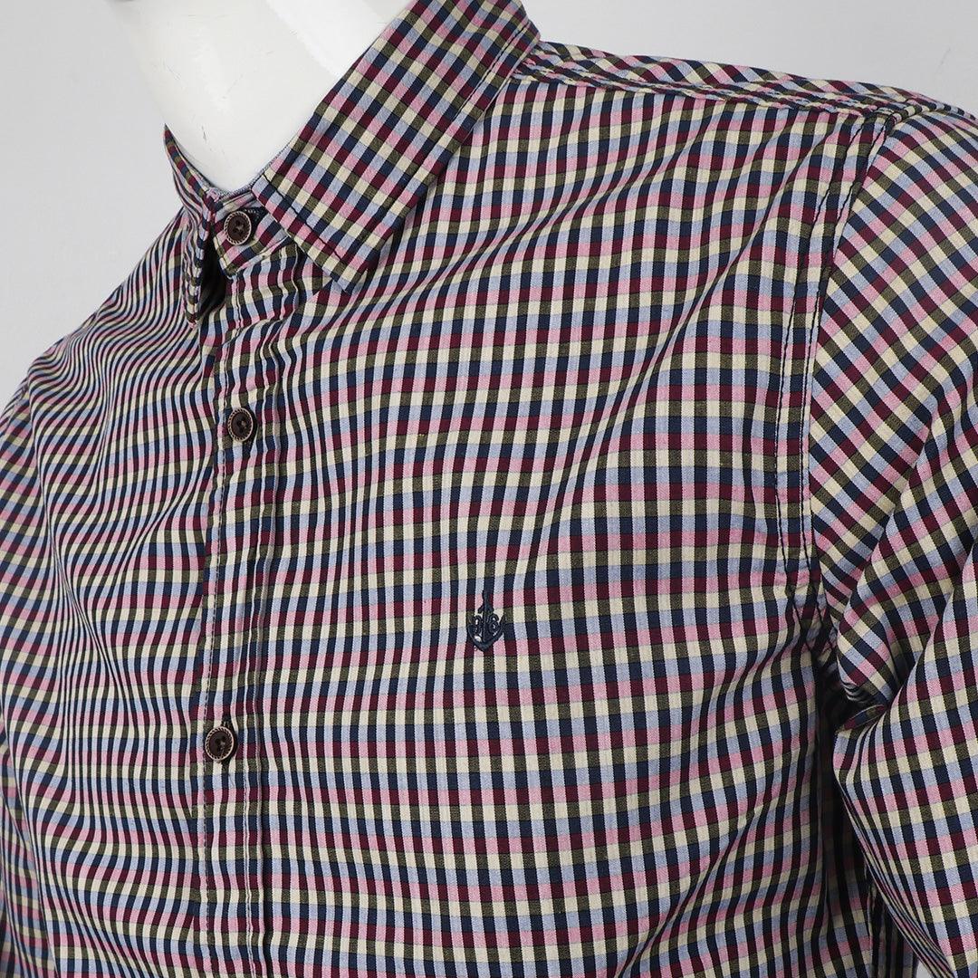 Executive Men's Regular Fit Cotton Shirt- MultiColor - Obeezi