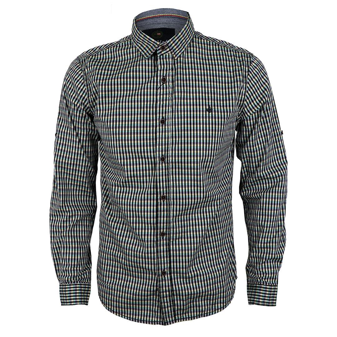 Executive Men's Regular Fit Cotton Shirt- Yellow - Obeezi