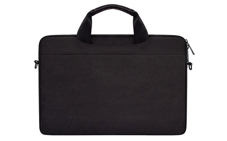 Executive Men's Zipper Designed Business Laptop Bag-Black - Obeezi.com