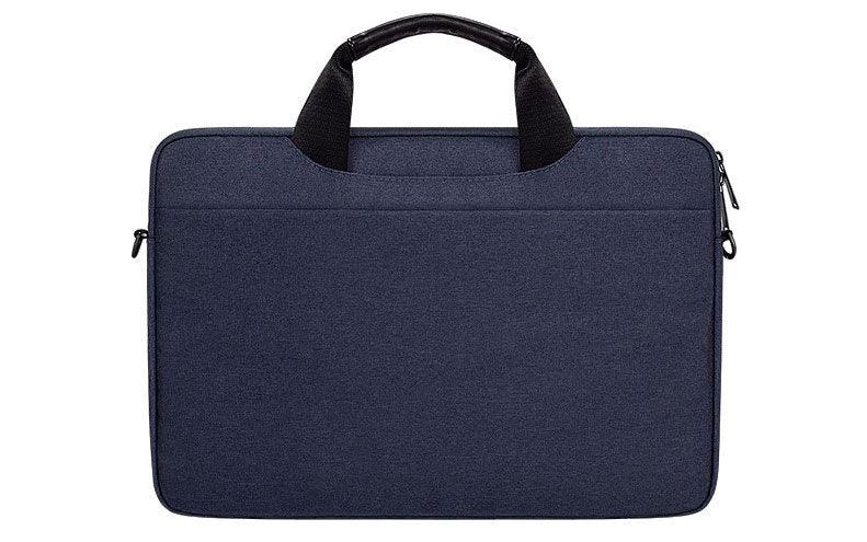 Executive Men's Zipper Designed Business Laptop Bag-NavyBlue - Obeezi.com