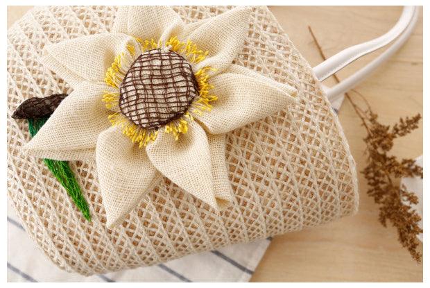 Exotic Women's Fashionable Woven Styled Coffee HandBag - Obeezi.com