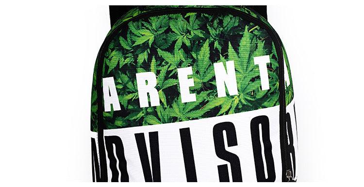 Explicits Oxford Fancy Design Backpack Green Bags - Obeezi.com