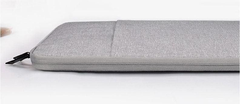 Exquisite 2in1 Sleek And Stylish Padded Inner Designed Laptop Sleeve-Grey - Obeezi.com