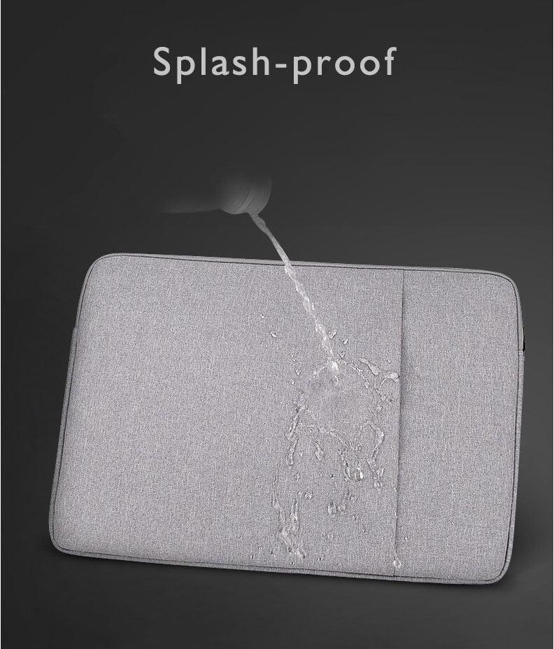 Exquisite 2in1 Sleek And Stylish Padded Inner Designed Laptop Sleeve-Grey - Obeezi.com