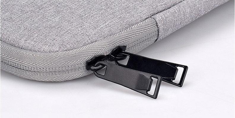 Exquisite 2in1 Sleek And Stylish Padded Inner Designed Laptop Sleeve-Grey - Obeezi.com