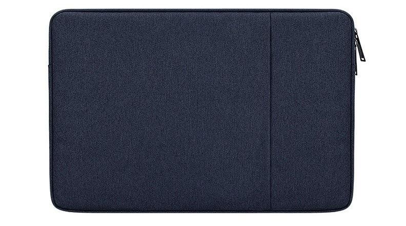 Exquisite 2in1 Sleek And Stylish Padded Inner Designed Laptop Sleeve-NavyBlue - Obeezi.com