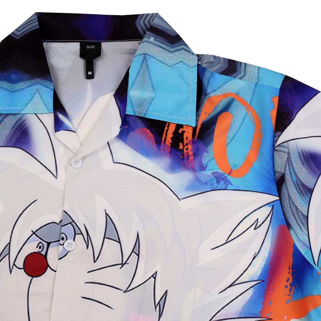 Exquisite Multi-Coloured Animated Designed Aloha Shirt - Obeezi.com