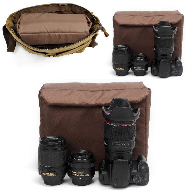 Faded Solid Canvas and inner purse Mini Crossbody Outdoor Green Bags - Obeezi.com