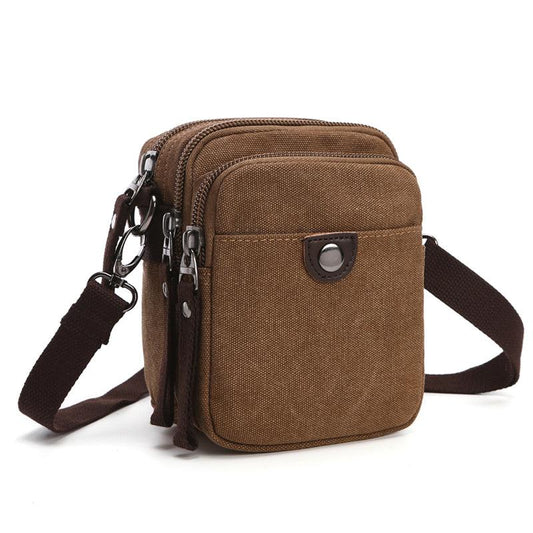 Fashionable Mobile Utility Phone Bag - Brown - Obeezi.com