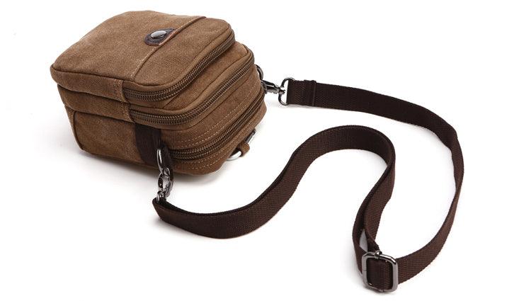 Fashionable Mobile Utility Phone Bag - Khaki - Obeezi.com