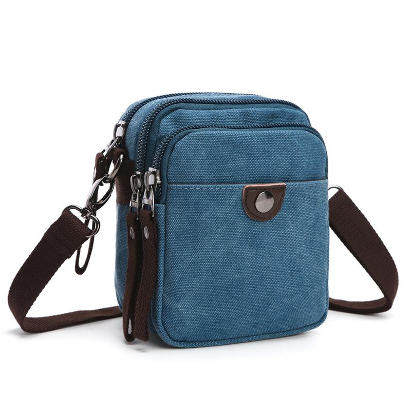 Fashionable Mobile Utility Phone Bag - Light Blue - Obeezi.com