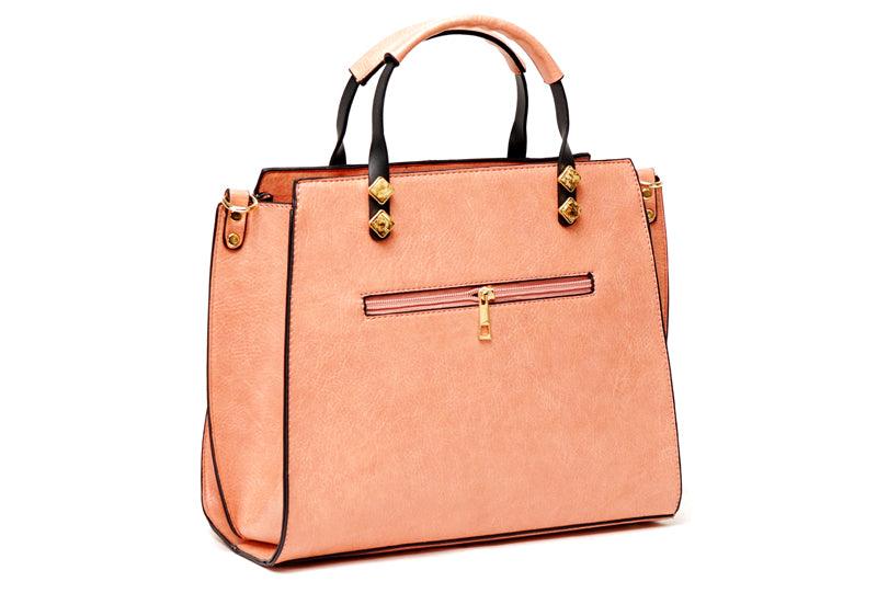 Fashionable Women Designer Leather 2 IN 1 Red Bag - Obeezi.com