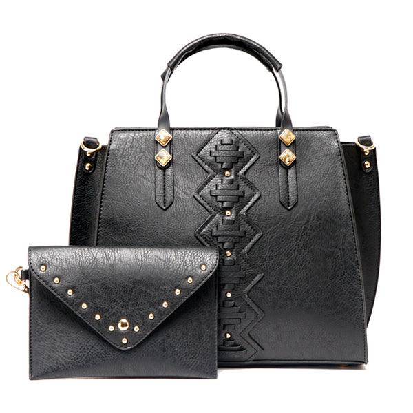 Fashionable Women Designer Leather Black Bags - Obeezi.com