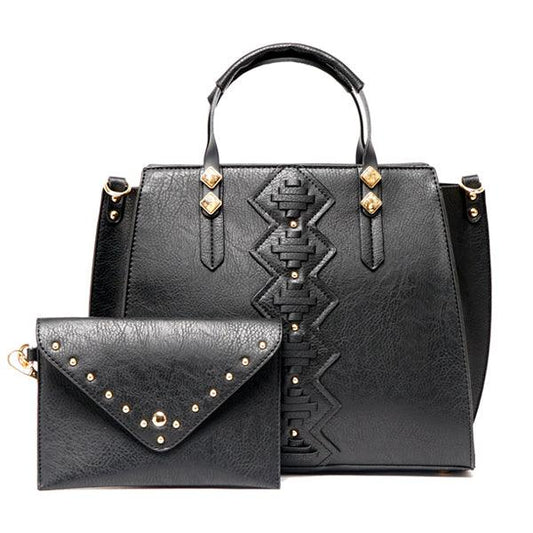 Fashionable Women Designer Leather Black Bags - Obeezi.com