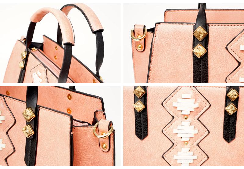 Fashionable Women Designer Leather Black Bags - Obeezi.com