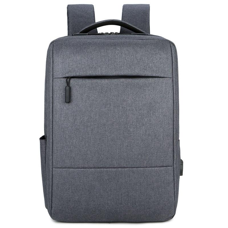 FastLink Anti-Theft Backpack Bags With Usb Charging Port -Grey - Obeezi.com