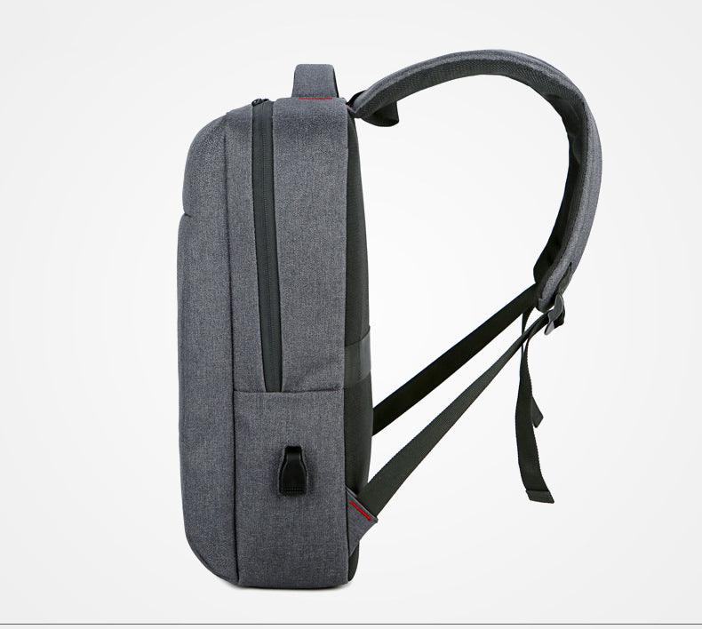 FastLink Anti-Theft Backpack Bags With Usb Charging Port -Grey - Obeezi.com