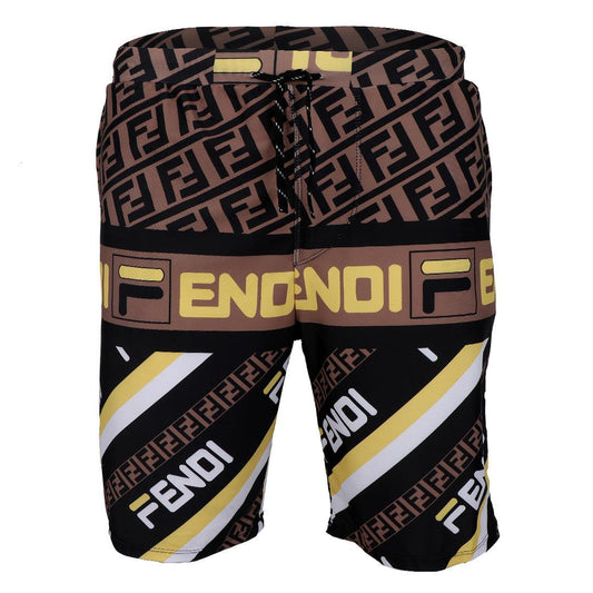 Fendi Blocked Colors Lightweight Short-Multi Color - Obeezi