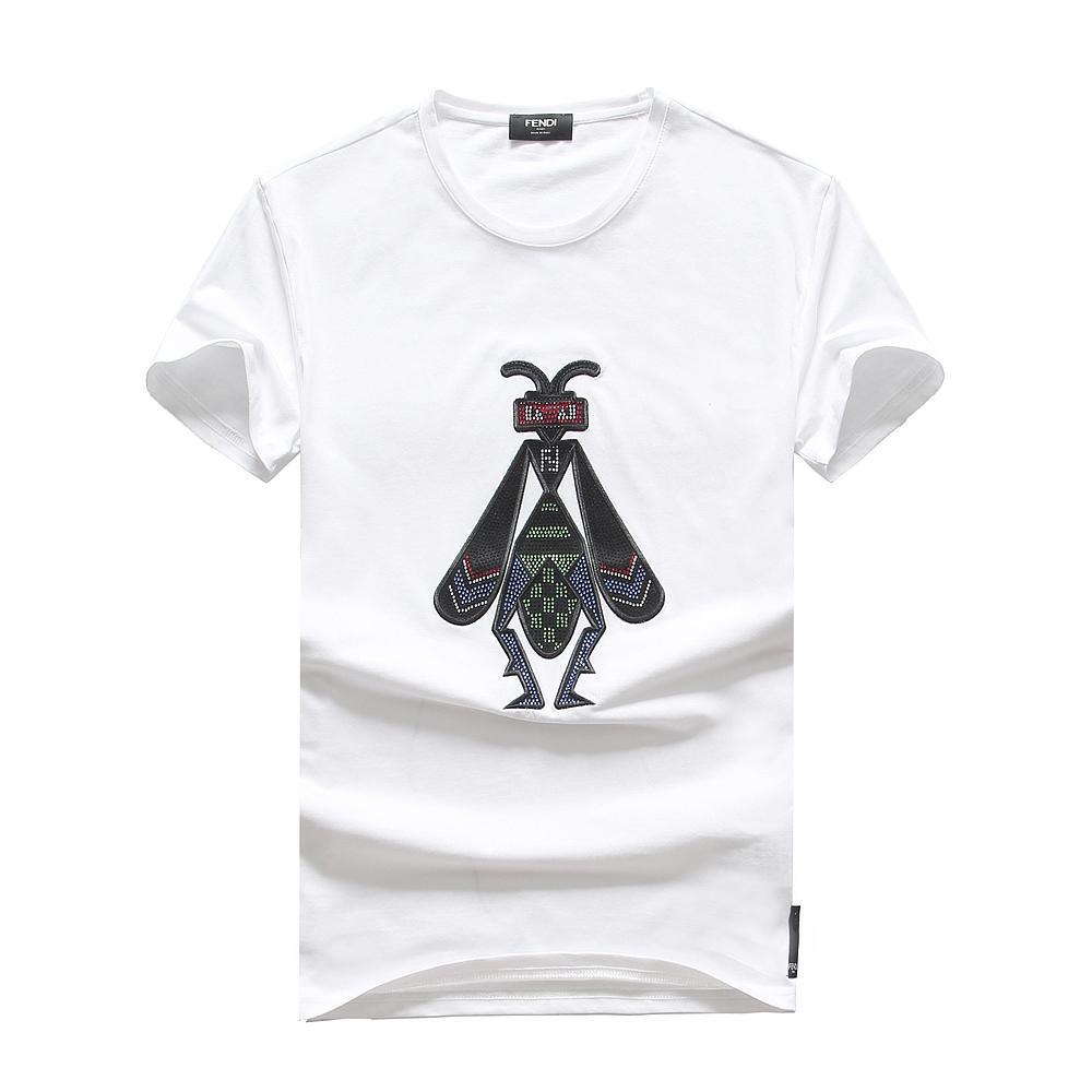Fendi Butterfly Blink T Shirt- Black - Obeezi