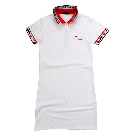 Fendi Custom Fitted Ladies Gown-White - Obeezi