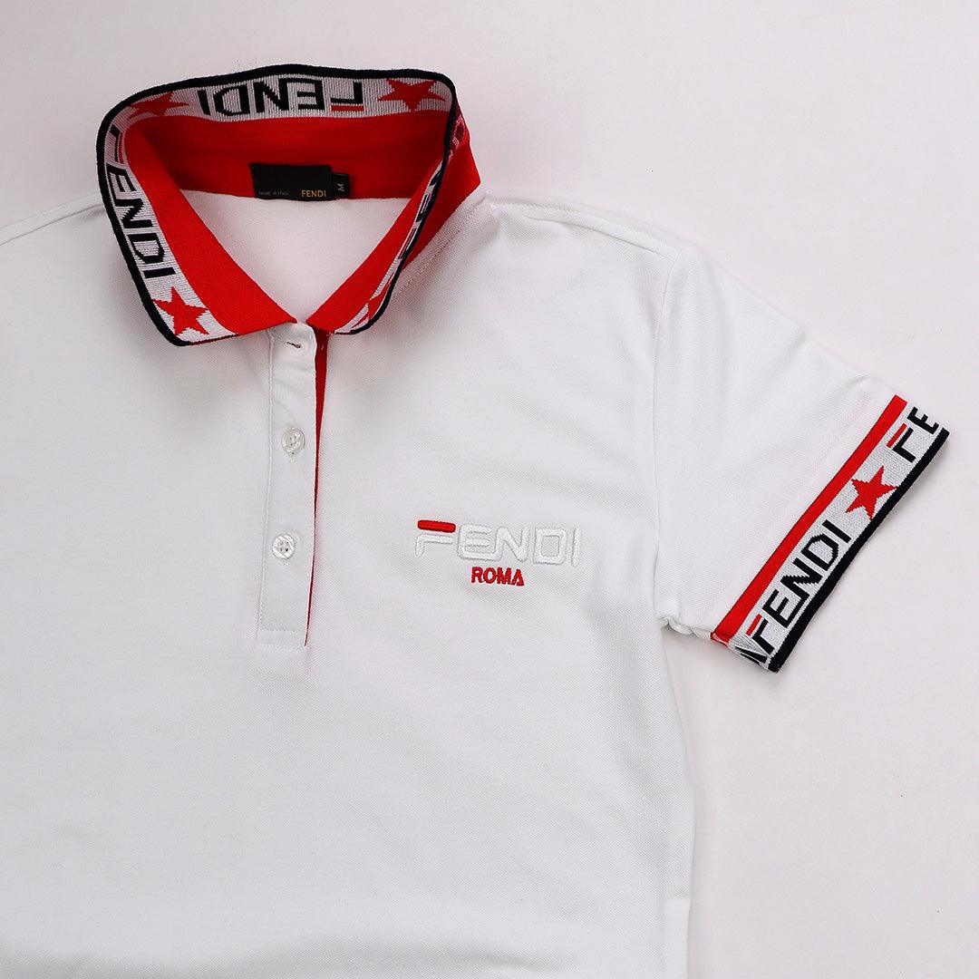 Fendi Custom Fitted Ladies Gown-White - Obeezi