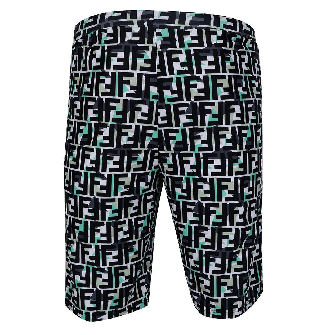 Fendi lightweight Classic shorts-GRN - Obeezi