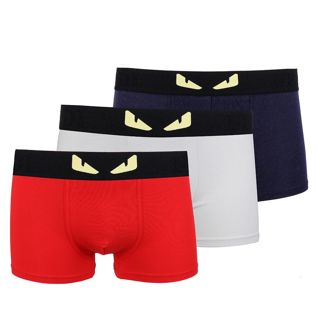 Fendi Roma 3 In 1 Comfortable Body-Suited Men's Boxers - Obeezi.com