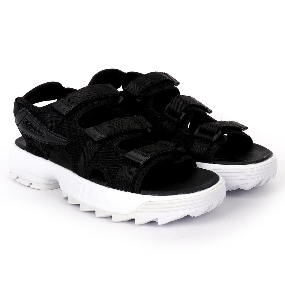 Fil Disruptor SD Fsihtz Sandals- Black - Obeezi.com