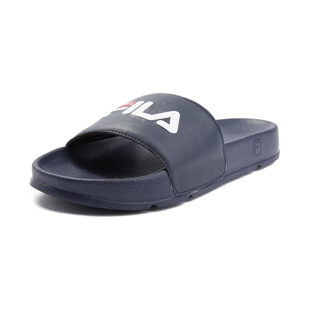 Fila Drifter Slide Sandal Navy/Red/White - Obeezi