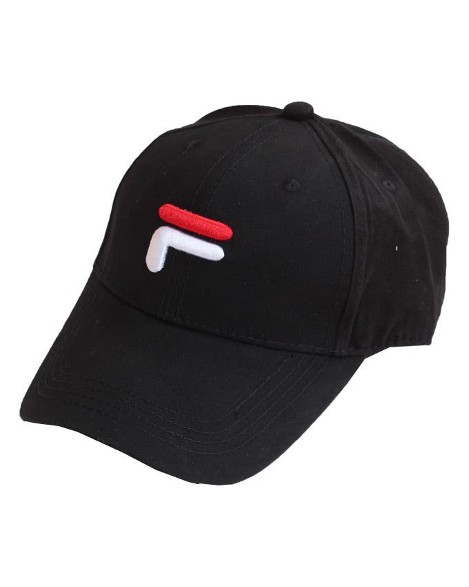 FILA Icon Base Ball Cap Black - Obeezi.com
