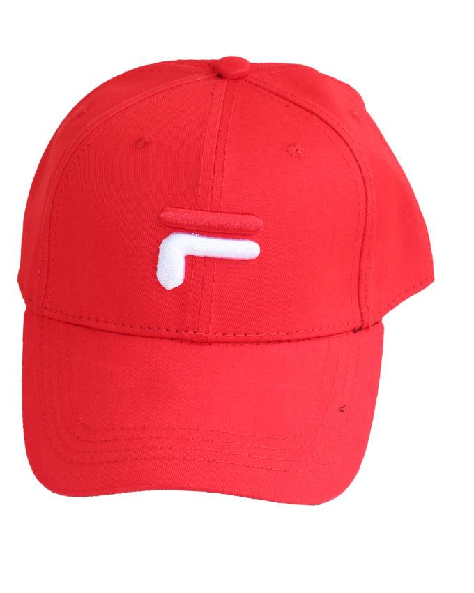 FILA Icon Base Ball Cap Red - Obeezi.com