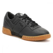 Fila Vintage Original Fitness Premium Trainers Black/Gum - Obeezi