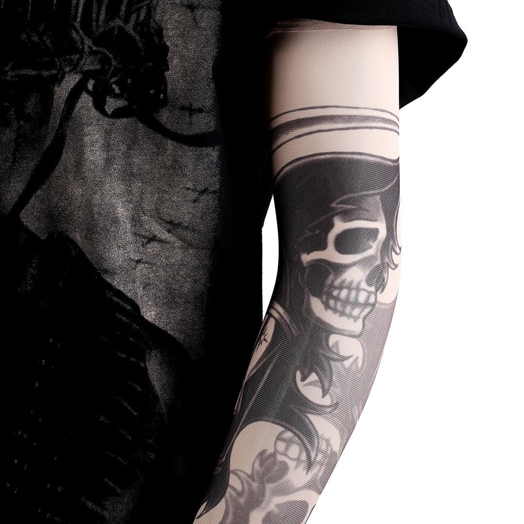 Firey Skullie Body Hand Sleeve - Obeezi.com