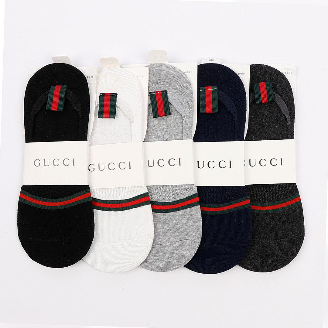 foot 5 In 1 Black Grey White Navy Blue Ash socks - Obeezi.com