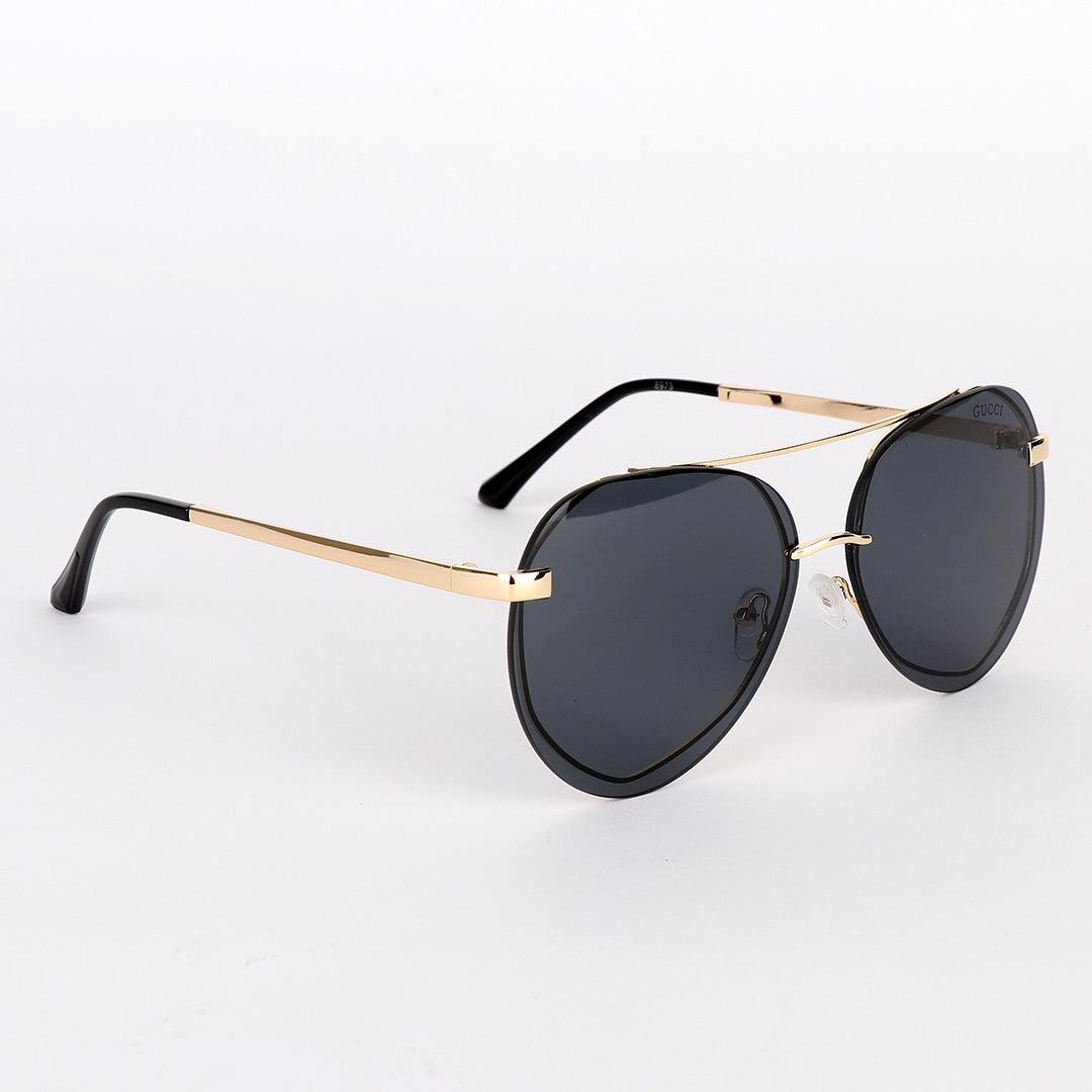 GC Full Rim frame Acetate And Gold Metal Sunglasses - Obeezi.com