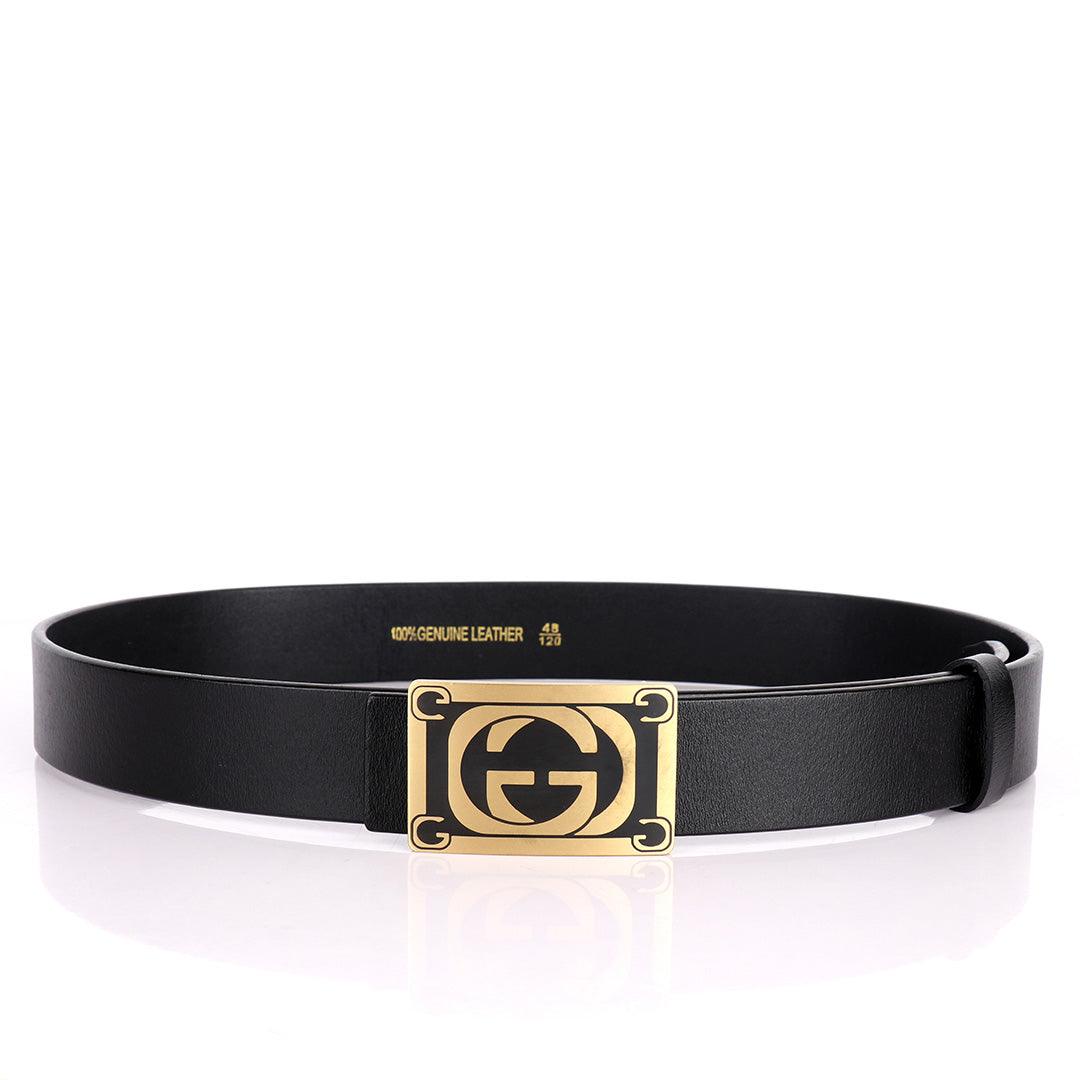GC High Quality Luxury Men's Genuine Leather Belts-Black - Obeezi.com