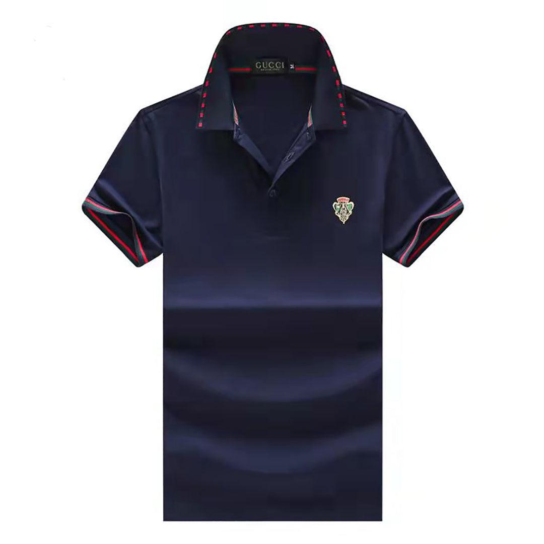 GC Icons Organic Cotton Regular Fit Polo-NavyBlue - Obeezi.com