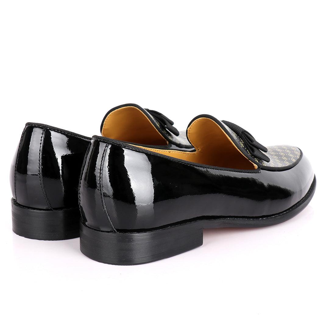 GC Patterned Leather Designed Loafers - Obeezi.com