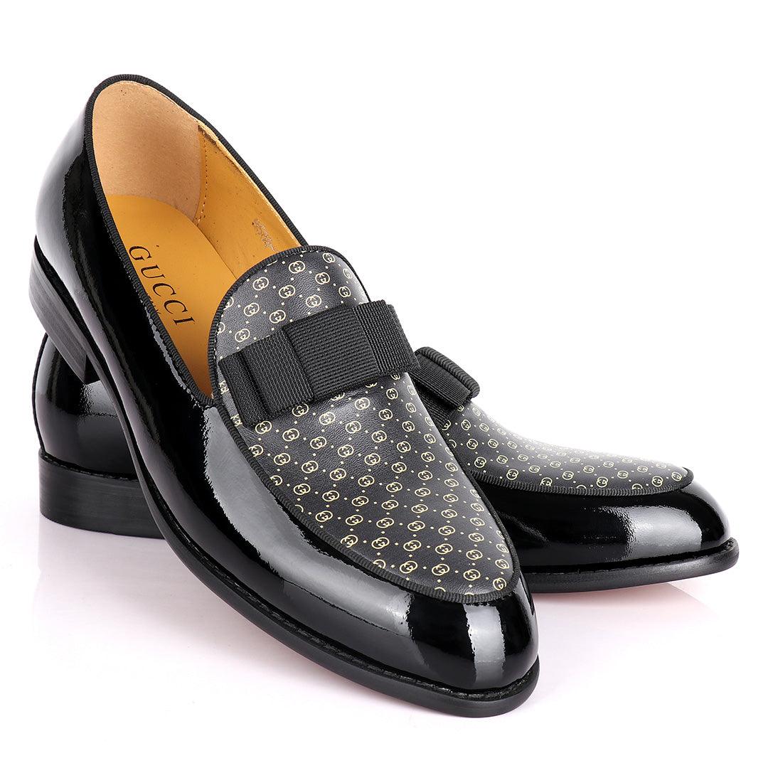 GC Patterned Leather Designed Loafers - Obeezi.com