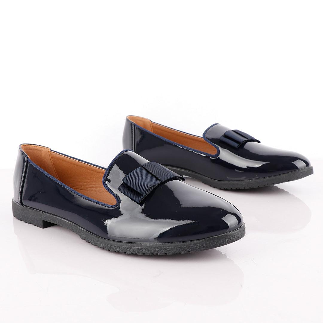 Geerte Corporate Wetlips Cover Blue Flat Shoe - Obeezi