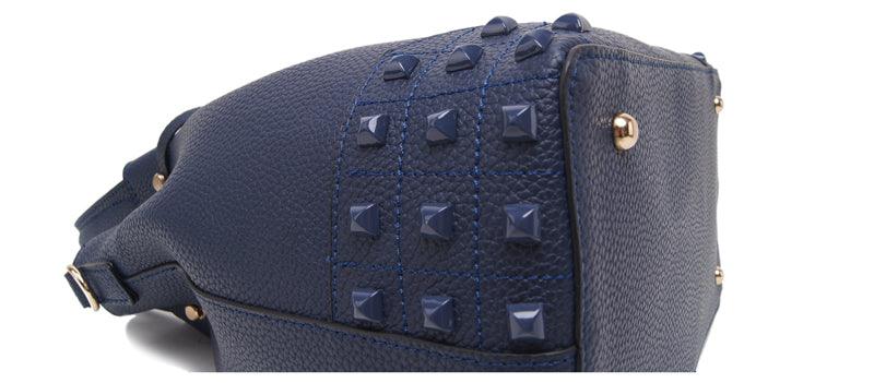 Generic Fashionable 2 in 1 Handbag - Blue - Obeezi.com