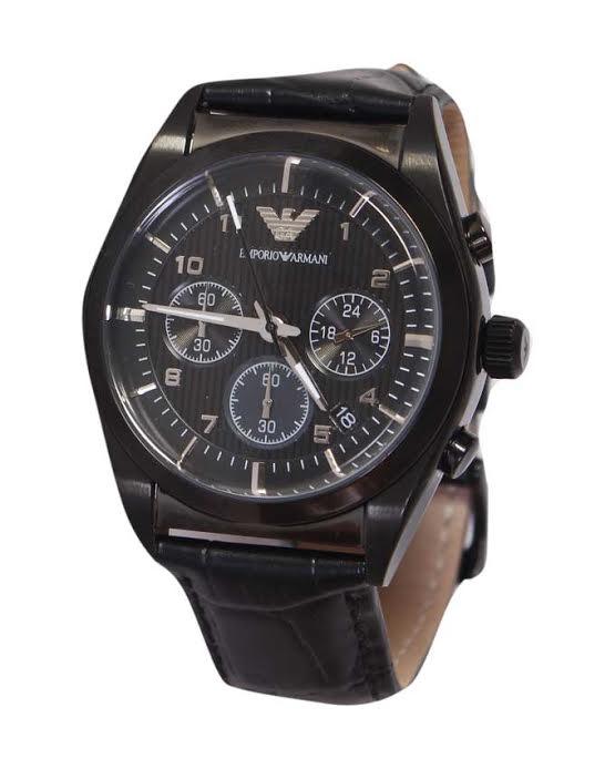 Genuine Leather Black watch - Obeezi.com