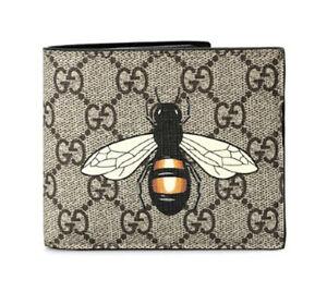 GG Supreme Butterfly Leather Wallet - Obeezi