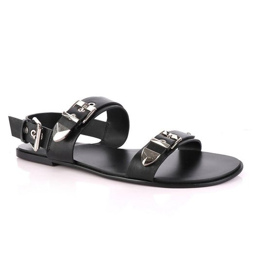 Giuseppe Zanotti Black Rinko Sandals - Obeezi