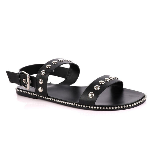 Giuseppe Zanotti Farrell Stud Slip On Sandals - Obeezi