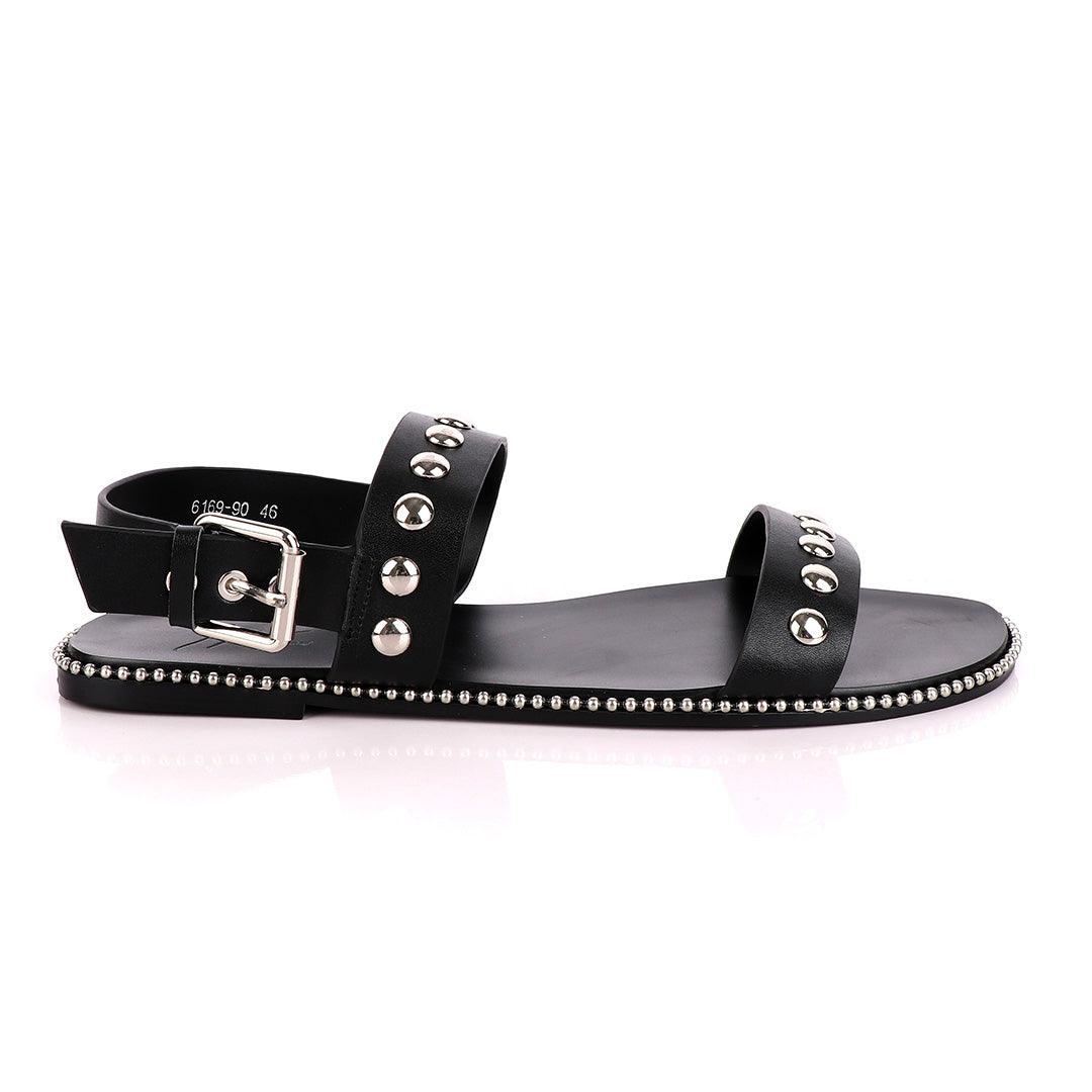 Giuseppe Zanotti Farrell Stud Slip On Sandals - Obeezi
