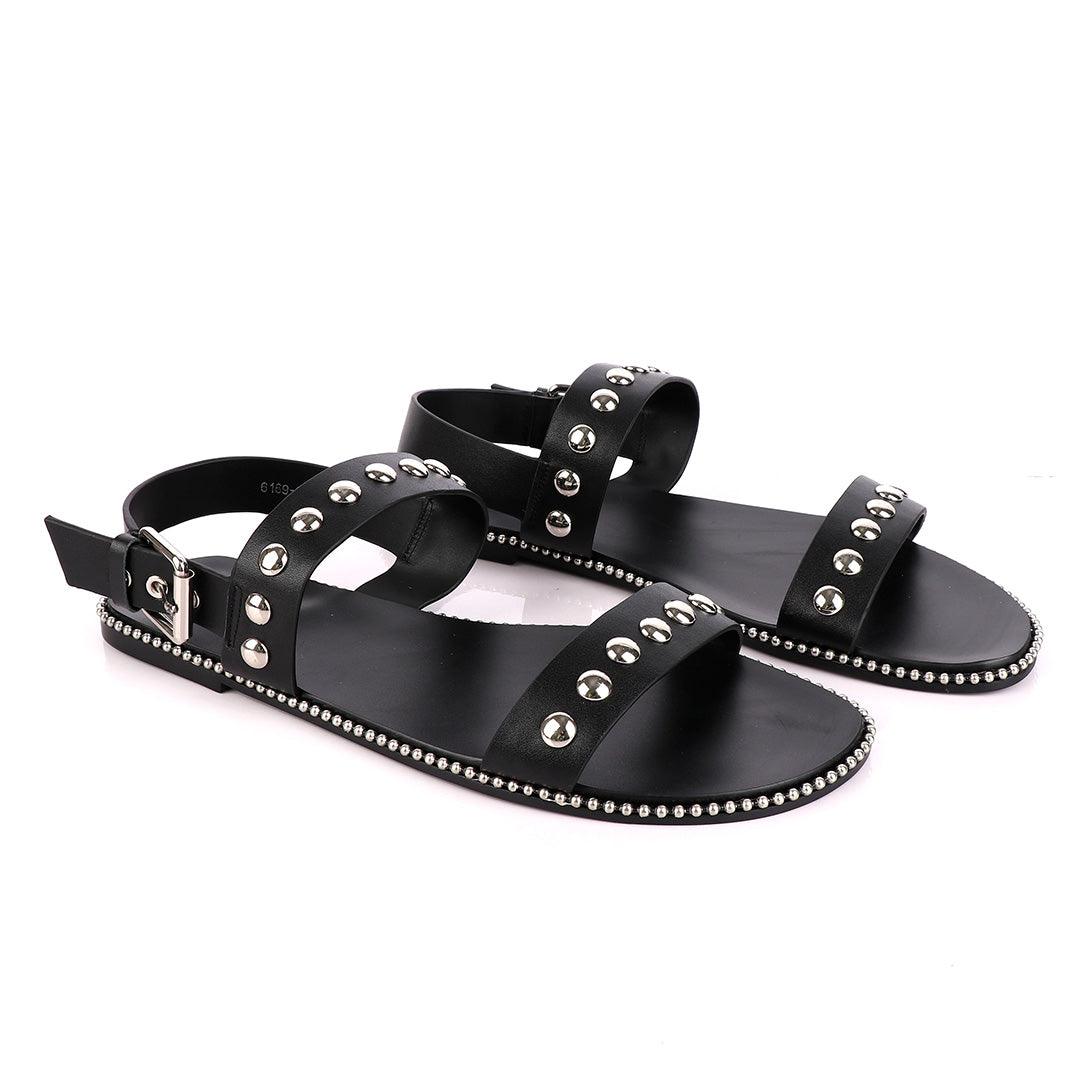 Giuseppe Zanotti Farrell Stud Slip On Sandals - Obeezi