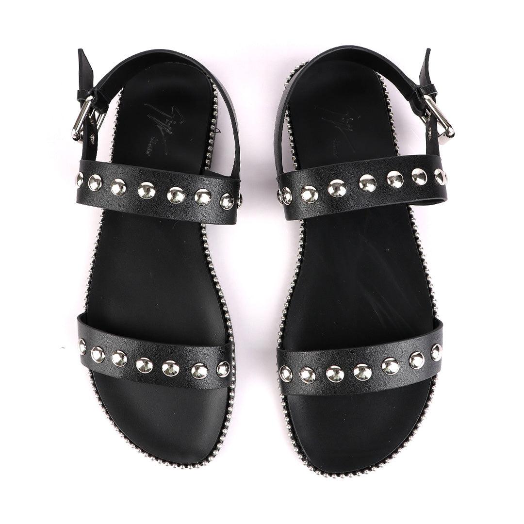 Giuseppe Zanotti Farrell Stud Slip On Sandals - Obeezi
